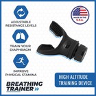 Compact Breathing Exercise Device For Lungs Made In Usa Respiratory Lung Exer   