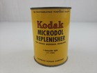 Nos Vintage Kodak Microdol Replenisher Powder For Developer Makes 1 Gallon Size