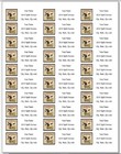 150 Cow Postage Stamp Mailing Return Address Labels Personalized