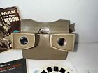 Vintage 1960s Tan Brown Slide Reel Sawyers View Master Viewer W man On The Moon