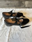 Vintage Capezio Black Patent Leather Tap Shoes  Women   s Size 8m  medium 