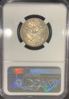 1916 Denver Silver Barber Quarter Dollar Ngc Ms 61 Light  Even Champagne Patina 