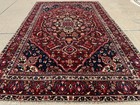 7x10 Handmade Antique Rug Vintage Hand-knotted Real Old Oriental Heriz 6x9 6x10