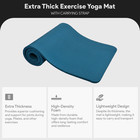 Balancefrom Yoga Mat  1  Extra Thick Exercise Pilates Workout Mat  used 