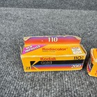 Vintage Kodak Kodachrome 110 Film - Lot Of 2 Cartridges Sealed Box Exp 1997