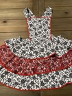 Cute Lace Flirty Apron With Ruffles  Fun Retro Sexy Cooking Pinup Aprons Black