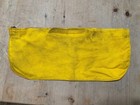 Two Fire Fighter Phenix Helmet Orange Yellow Ear   Neck Protector Nomex Shroud
