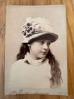 Child Stage Actress Leila Granger Cabinet Photo By Scholl 19th Century Theater