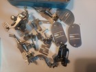 Vintage  Singer Sewing Machine Attachments Accessories Original Boxes Huge Lot
