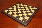 Chess Board Square Size 2 5   Stripped Ebony Matt Finish For 4 25  To 4 5  Set