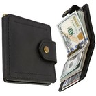 Mens Leather Wallet With Money Clip Coin Pocket - Slim Bifold Rfid Blocking