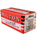 Milton   1 4  Fnpt M-style   Coupler W  Drag Guard  box Of 10 