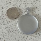 Vintage We Care Tab Foldover Pinback Button  47150