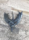 Rawcliffe Pewter Dragon Figurine Rf 5012 Vintage 7 Inch Fantasy Crystal Accents