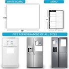 Magnetic Whiteboard For Fridge - Dry Erase White Board For Home  Office   Cla   