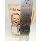 Atq Mettlach Hires Root Beer Mug V b Stein Circa 1900