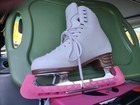 Jackson Classique Womens girls Figure Ice Skates  Size 4 1 2   Blade Cover 
