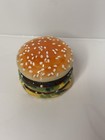 Very Rare Vintage Mcdonald s Corp Big Mac Porcelain Hinged Trinket Box