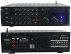 Dual Channel Bluetooth Mixing Amplifier - 2000w Rack Mount Karaoke Sound Mixer A