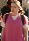 Mean Girls 24 angourie Rice cady screen Worn Wardrobe Oversized Pink Sweater