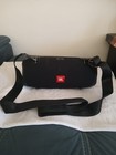 Jbl Xtreme Bluetooth Portable Cylinder Speaker  Black  Carrying Strap