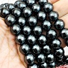 Necklace 12mm Leklai Mala 108 Beads Magnetic Black Somporn Thai Amulet  17430