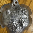 Arthur Court Signed Cast Aluminum Grape Leaf Small Candy Nut Dish Bowl Trinket