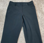 Nike Golf Pants Womens 6 Dri-fit Uv Protection Black   128618