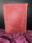 Antique Victorian Scrap Book Household Clippings Recipes Cooking 1880s