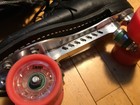 Riedell 122 Roller Skates  men s Size 12  Powerdyne Revenge Plates