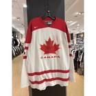 Size L - 2010 Nike Vancouver Olympics Team Canada Vintage Hockey Jersey White