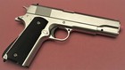 Metal 1911 Airsoft Spring Pistol Silver Shoot Up To 300 Fps With 0 12g Bb