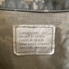 Us Military Army Acu Ucp Combat Coat Jacket Size Large long Zip Up Camo