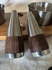 Beautiful Vintage Mid-century Modern Condiment Serving Set  Made In Denmark 
