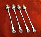 Towle Old Master Sterling Silver Iced Tea Spoons  Set Of  4 - No Monogram