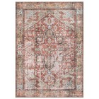 Rugshop Rugs For Living Room Vintage Boho Medallion Machine Washable Area Rugs