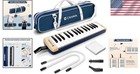 Versatile Melodica With 32 Keys  Carrying Bag   Curved Mouthpiece - Perfect Gift