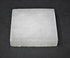 Polished Selenite Charging Station 2 5  Square Flat Crystal Plate  cleansing 