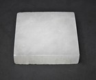 Polished Selenite Charging Station 4  Square Flat Crystal Plate  cleansing 