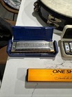Items Lot Harmonica Tambourine Remo Fiberskyn 3 Hohner Latin Percussion