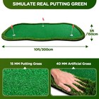 Golf Putting Green Indoor Outdoor Putting Matt Professional Training Mat Prac   