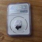 2021 P Tuvalu  1 The Simpsons  Marge   Maggie - Ngc Ms70 -  999 Silver Coin
