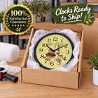 Rheingold Extra Dry Mets 10 Inch Wall Clock Vintage Beer Baseball Decor   Quartz