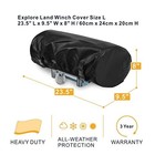 Waterproof Universal Winch Fits Winches Up To 17 500 Lbs