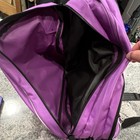 Athletico Purple Ice Skate Bag For Ice Skating W  Carry Strap  Zipper