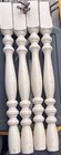 Farmhouse Turned Wood Table Legs Set Of 4 Cream Painted With Mounting Bolts- Diy