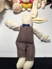  7u Lot Of 6 Vintage Plush Toys dolls