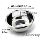 Haryali Stainless Steel Wet Shave Barber Shave Best Shaving Soap Bowl