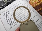 Vintage Bausch   Lomb Magnifier Magnifying Glass Pocket Vinyl Case 2x2 5