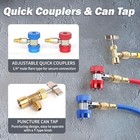 Pb Motor Tech 3 Way Ac Manifold Gauge Set For R134a  R12  R22   R502